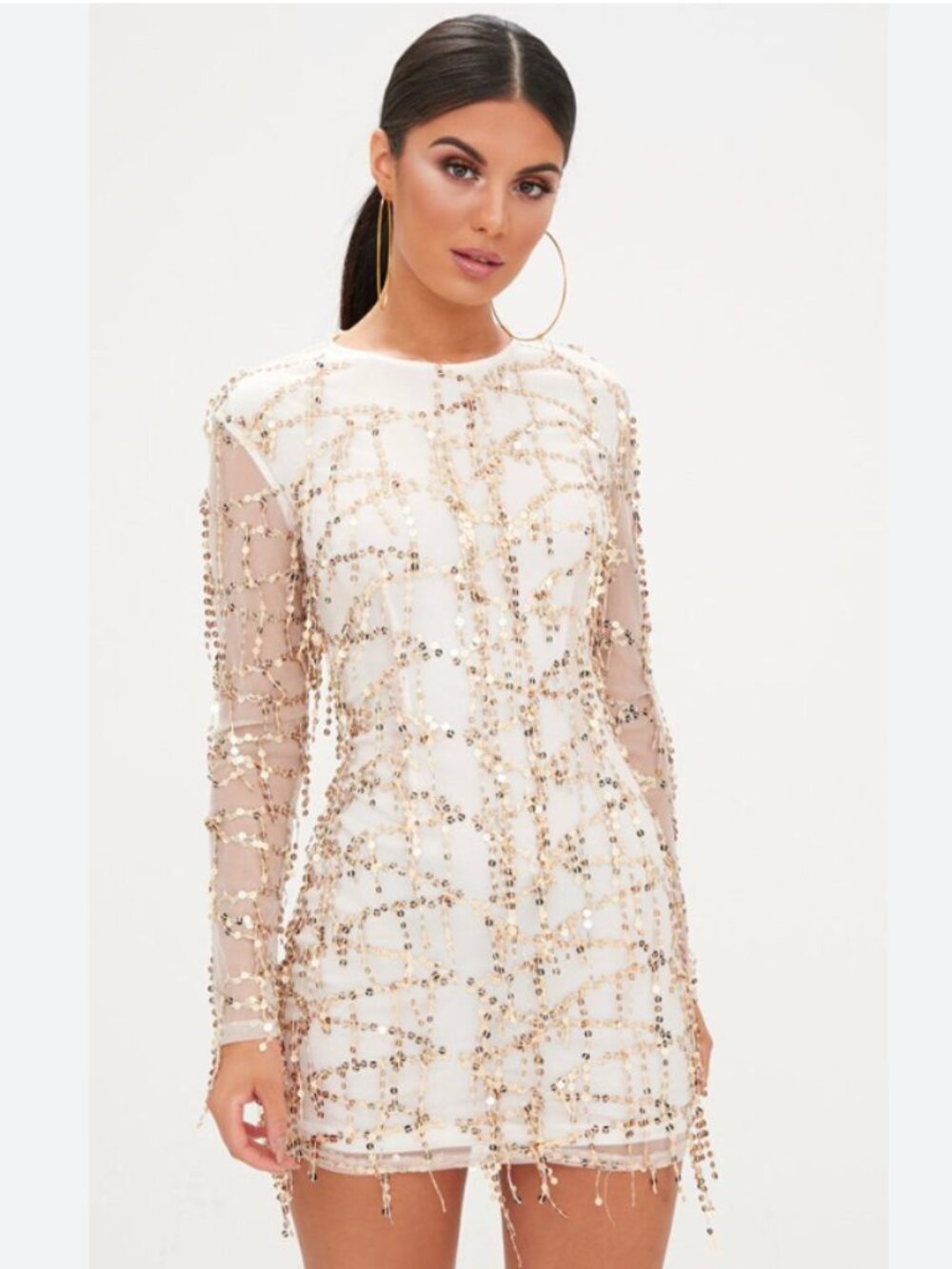 NWT Pretty Little Thing Sequin Dress